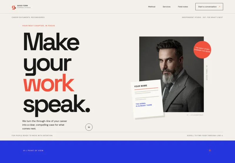 Resume Website Template