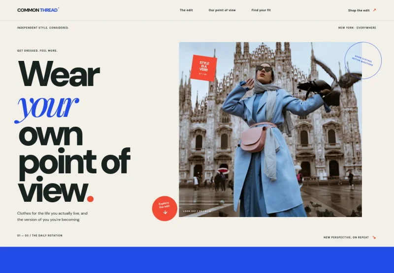 Retail Clothing Website Template