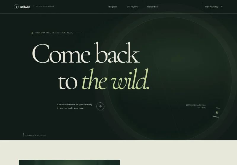Retreat Center Website Template