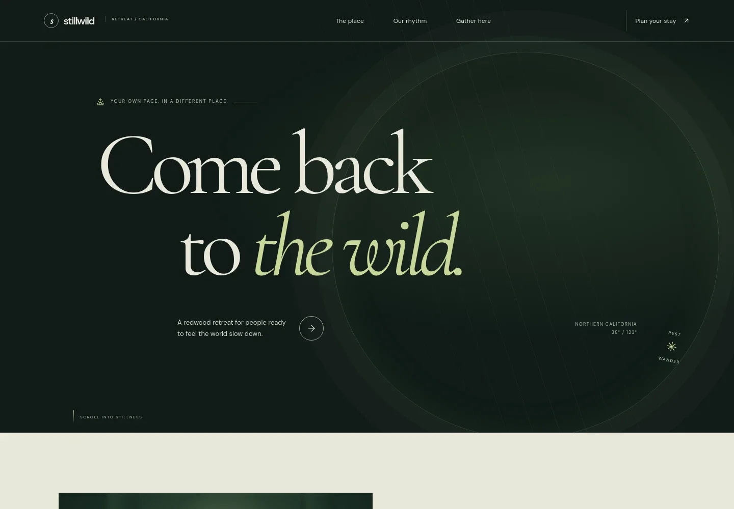 Retreat Center Website Template
