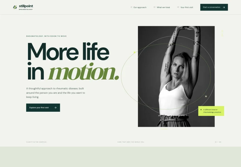 Rheumatologist Website Template