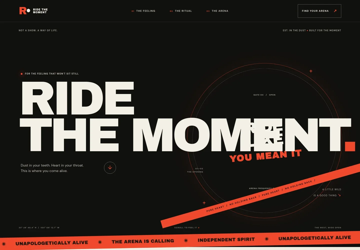 Rodeo Website Template