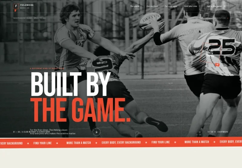 Rugby Website Template