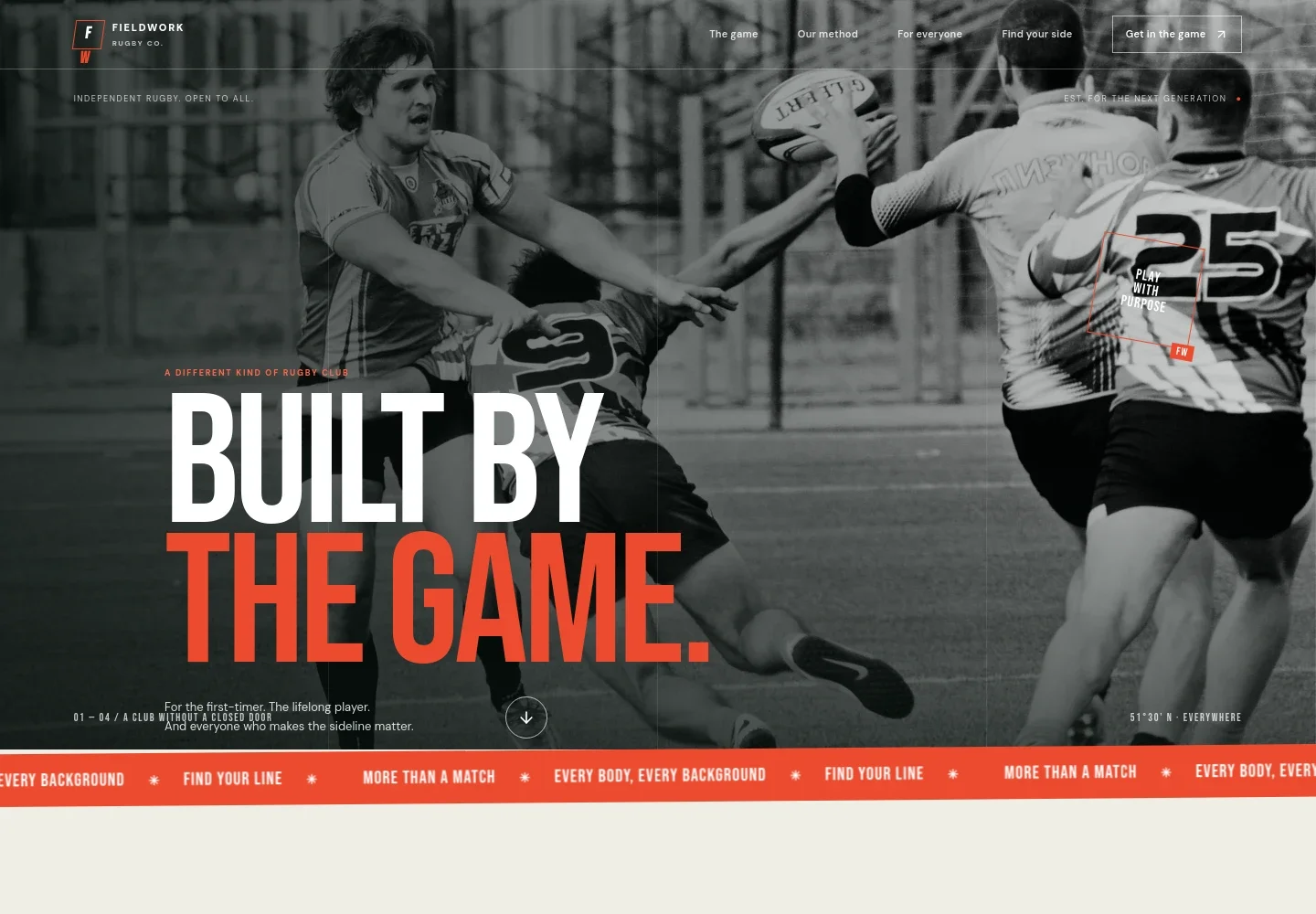 Rugby Website Template
