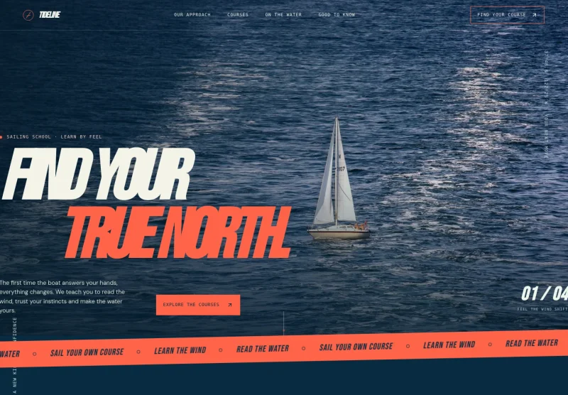 Sailing School Website Template