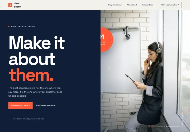 Salesman Website Template