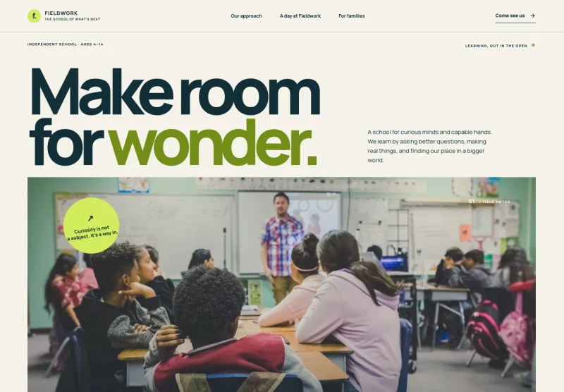 School Education Website Template