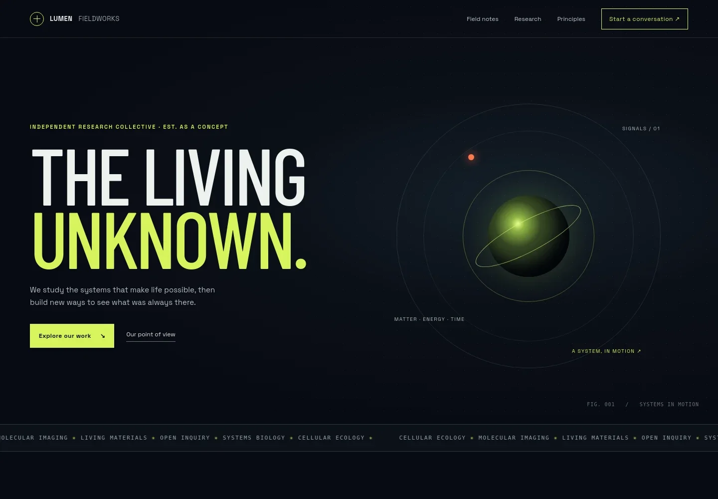 Scientific Research Website Template