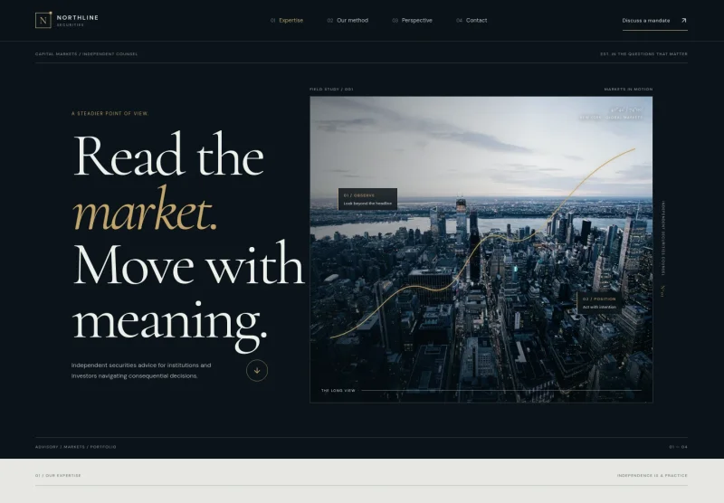 Securities Website Template