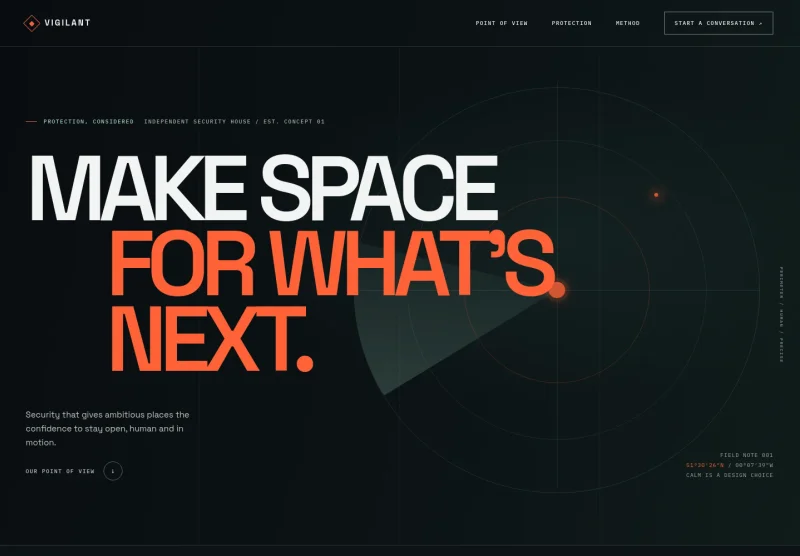 Security Services Website Template