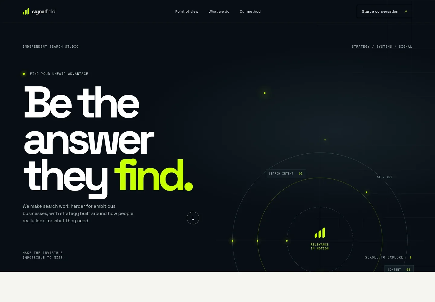 SEO Marketing Website Template