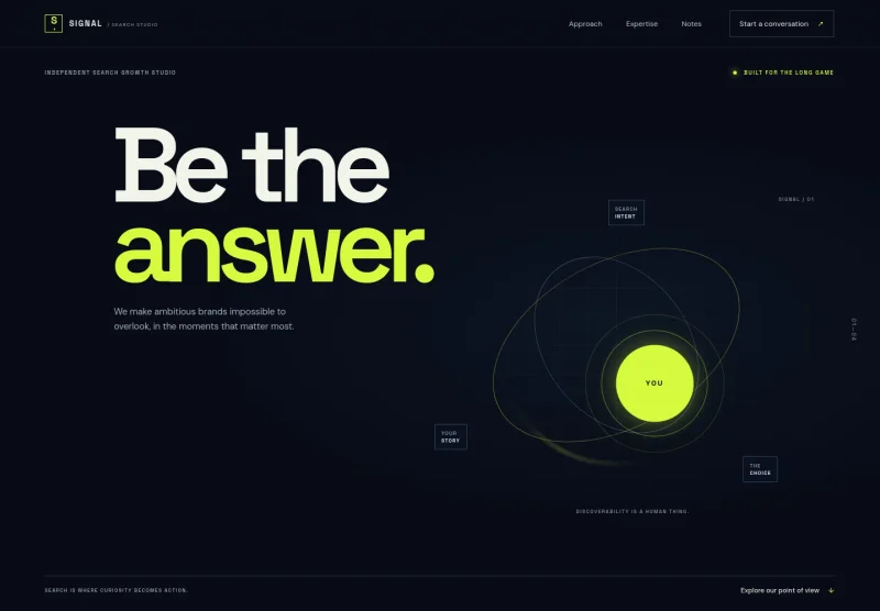 SEO Website Template