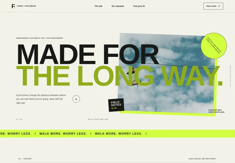 Shoe Store Website Template
