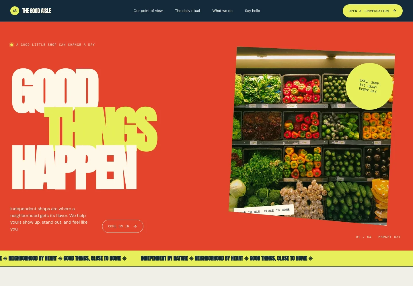 Shopkeeper Website Template