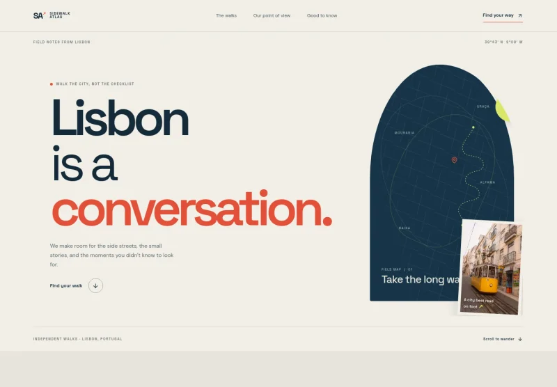 Sightseeing Website Template