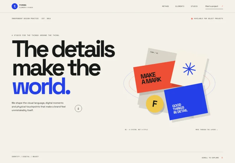 Site Elements Website Template