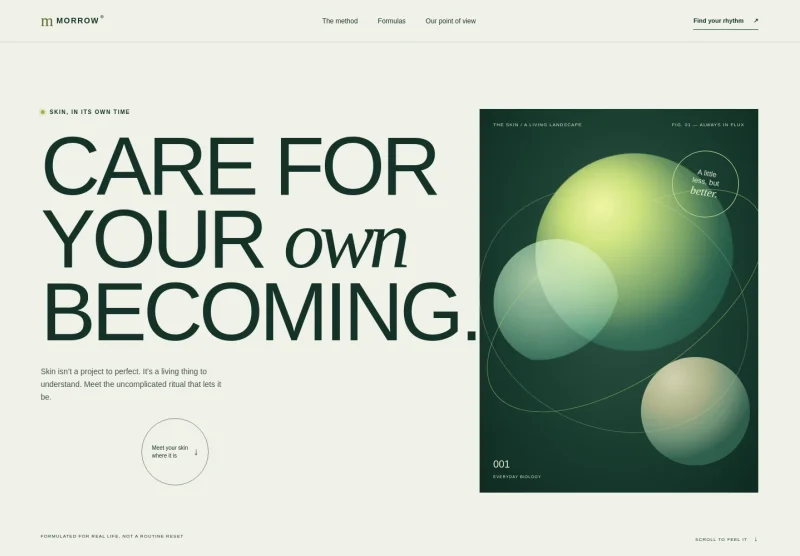 Skin Care Website Template