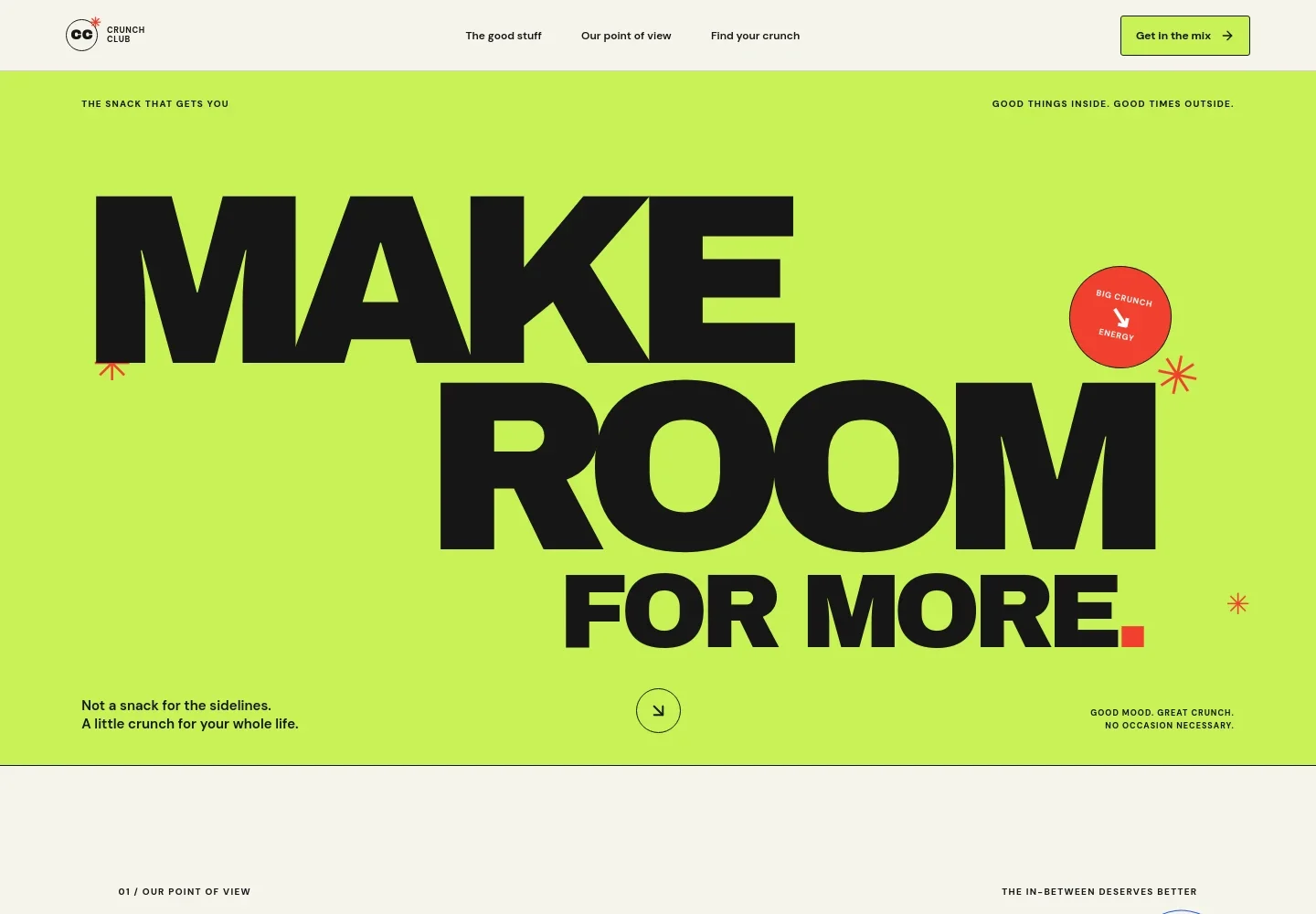 Snacks Website Template