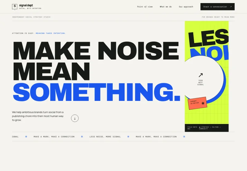 Social Media Consultant Website Template