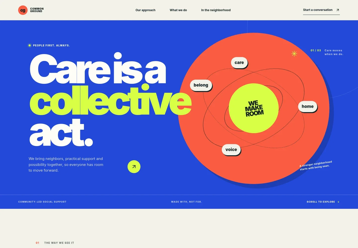 Social Service Website Template