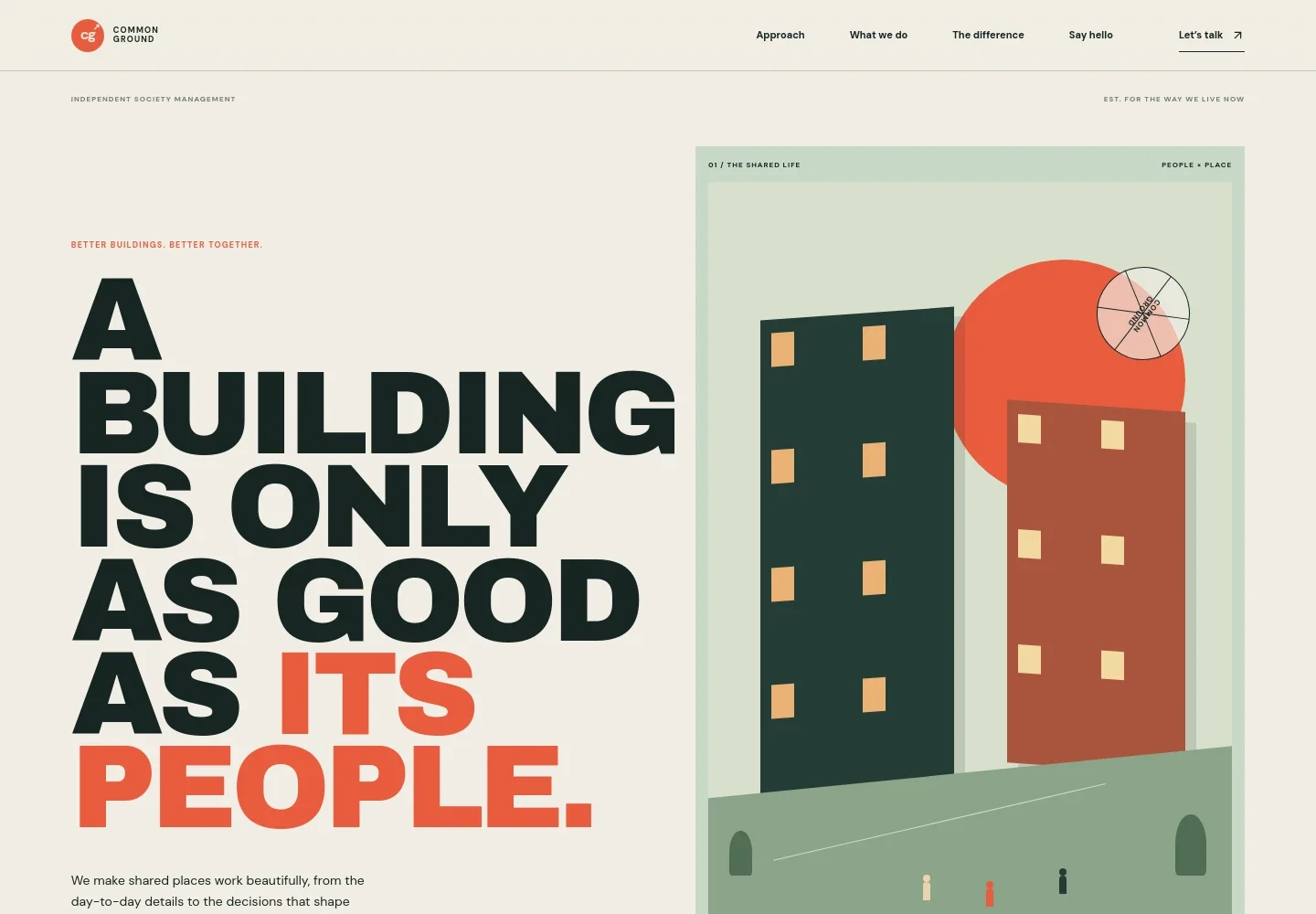 Society Management Website Template