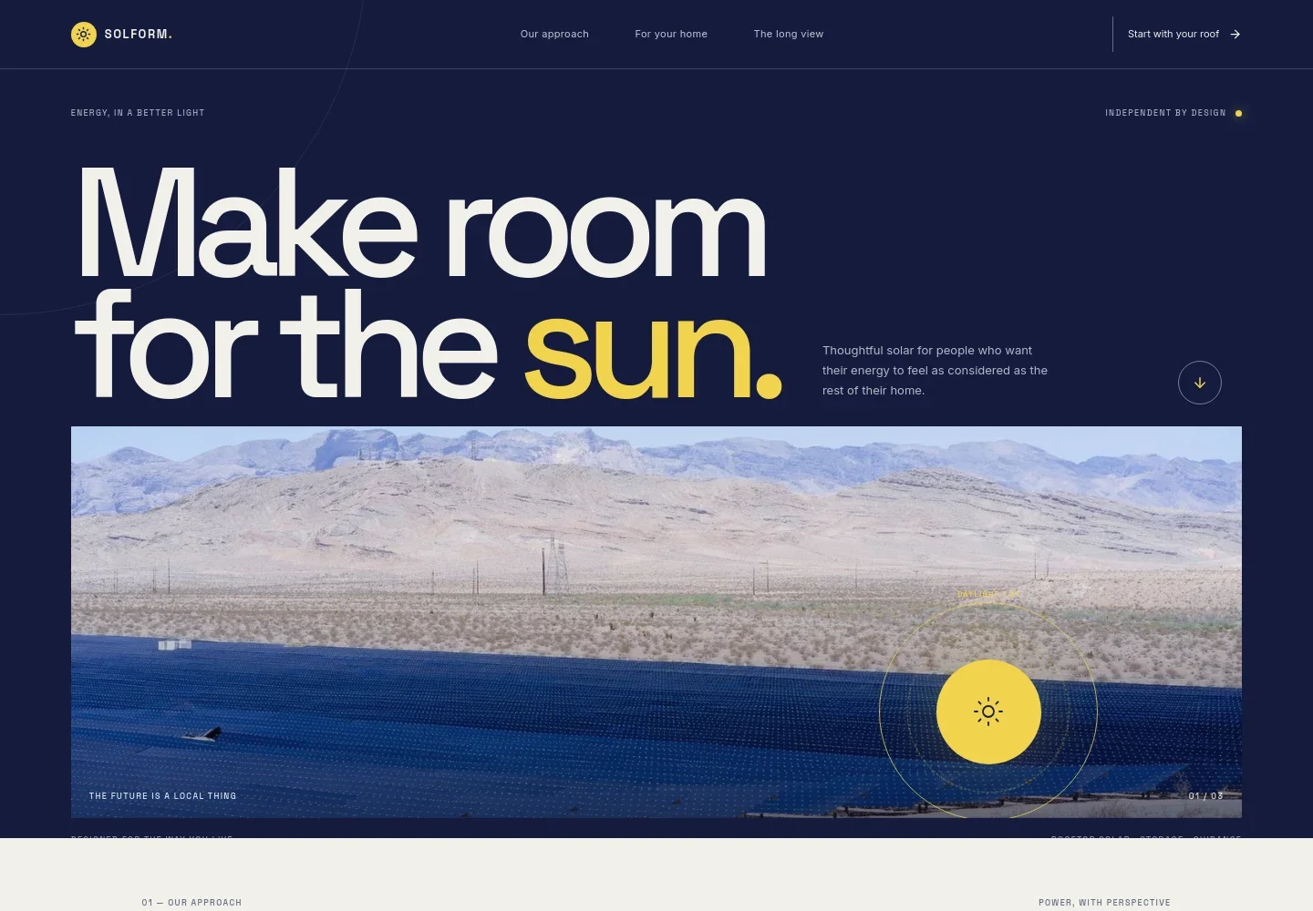 Solar Panel Website Template