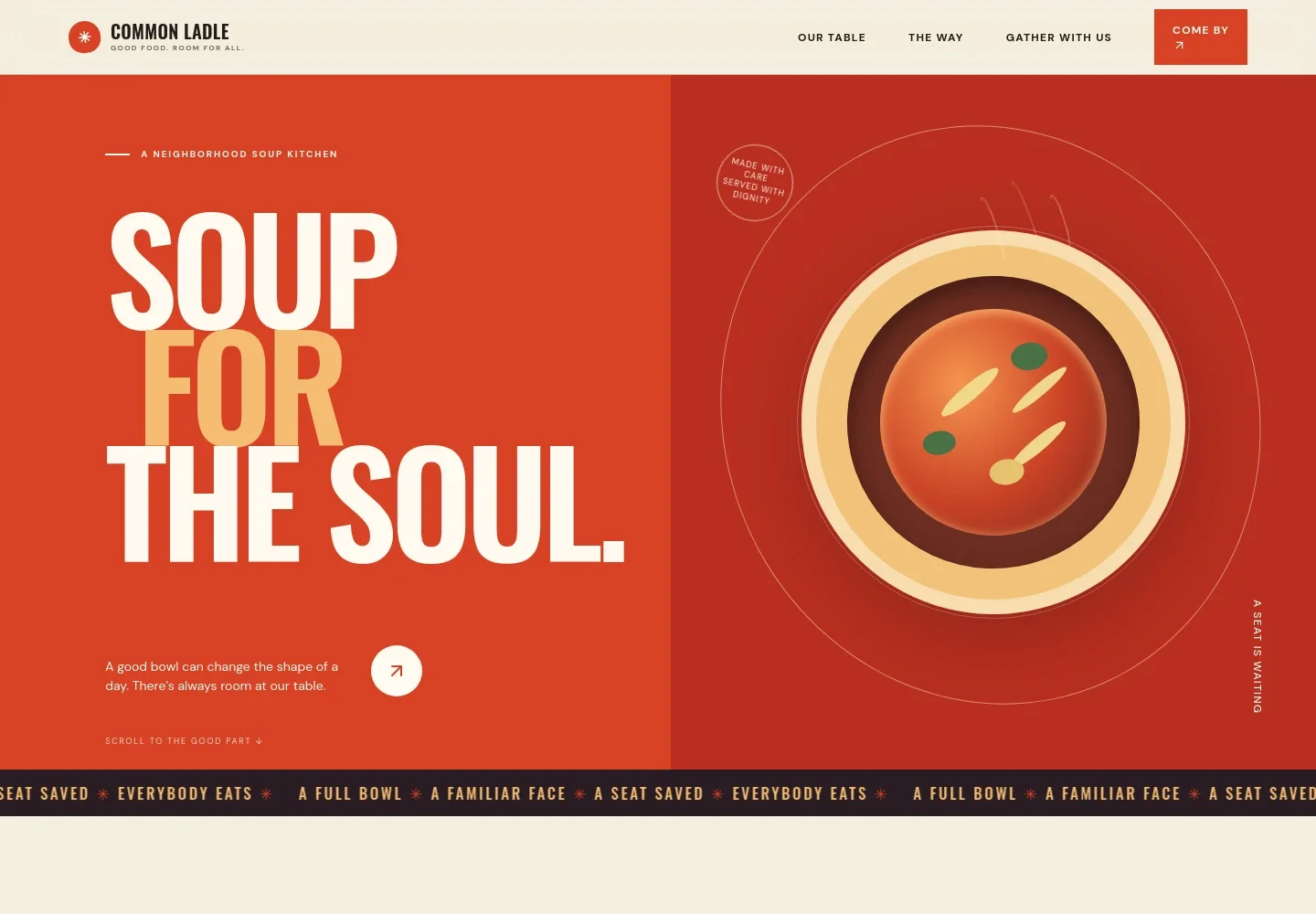 Soup Kitchen Website Template