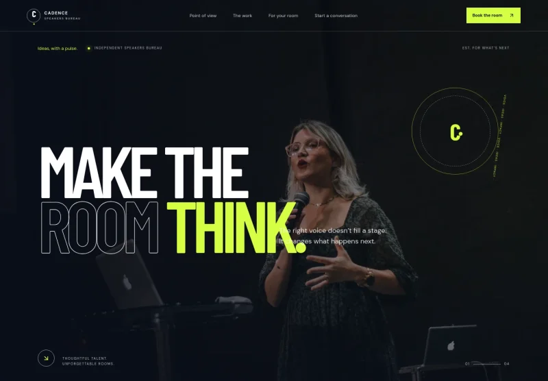 Speaker Website Template
