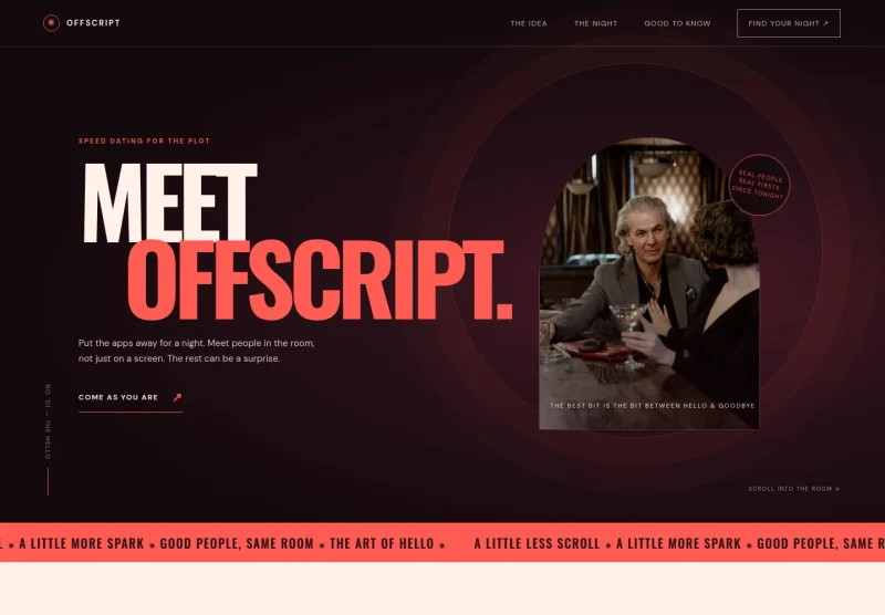 Speed Dating Website Template
