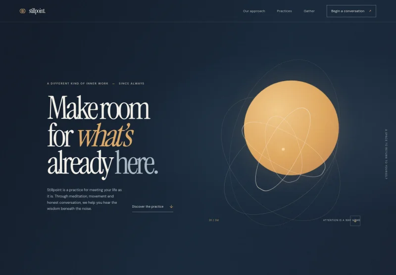 Spiritual Website Template