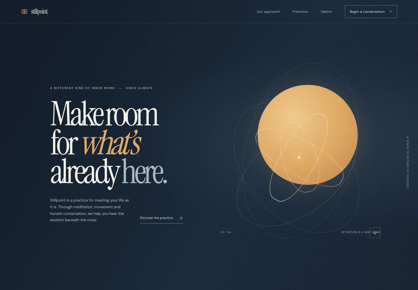 Spiritual Website Template