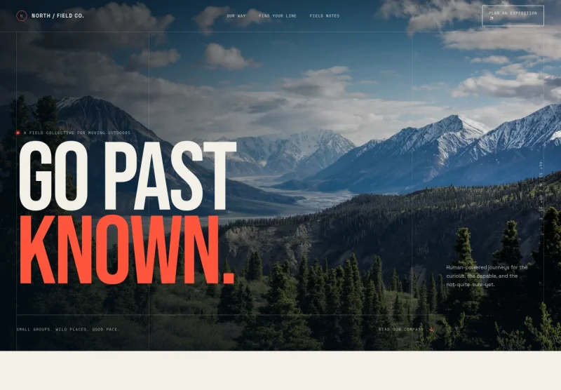 Sports And Tourism Website Template