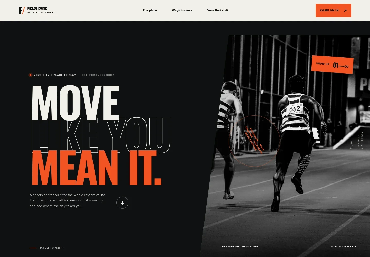 Sports Center Website Template