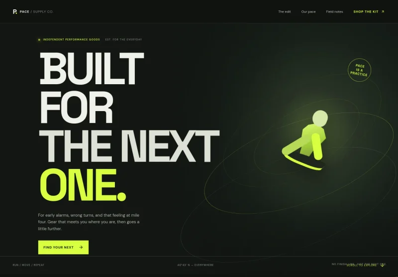 Sports Ecommerce Website Template