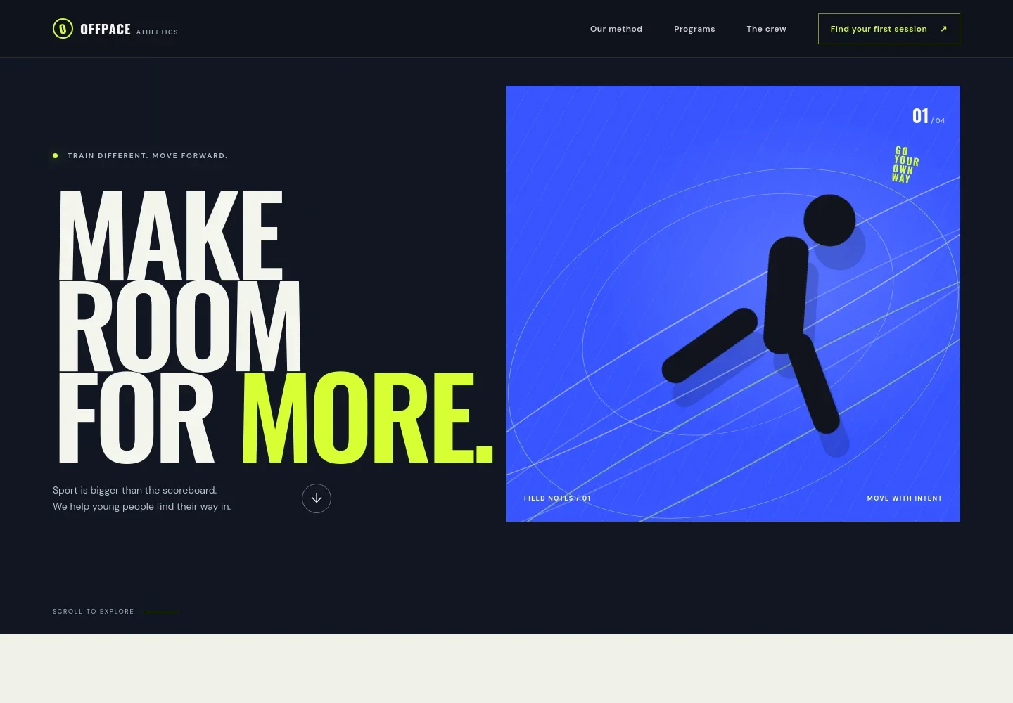 Sports School Website Template