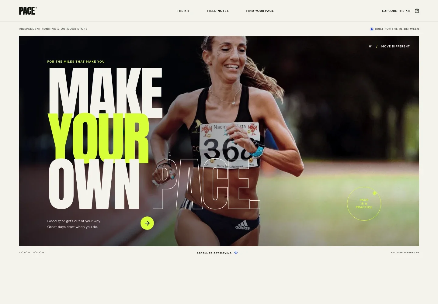 Sports Store Website Template