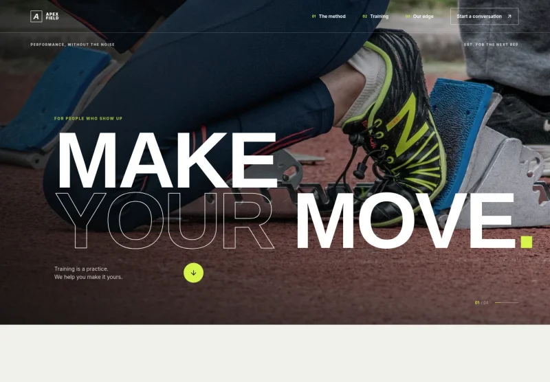 Sports Website Template