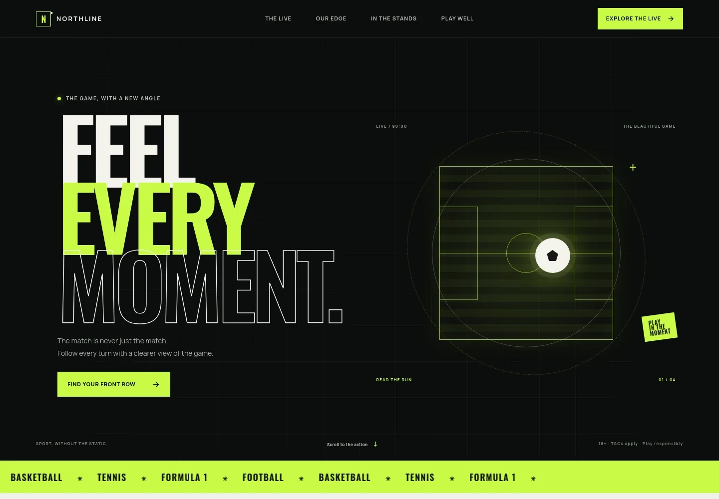 Sportsbook Website Template