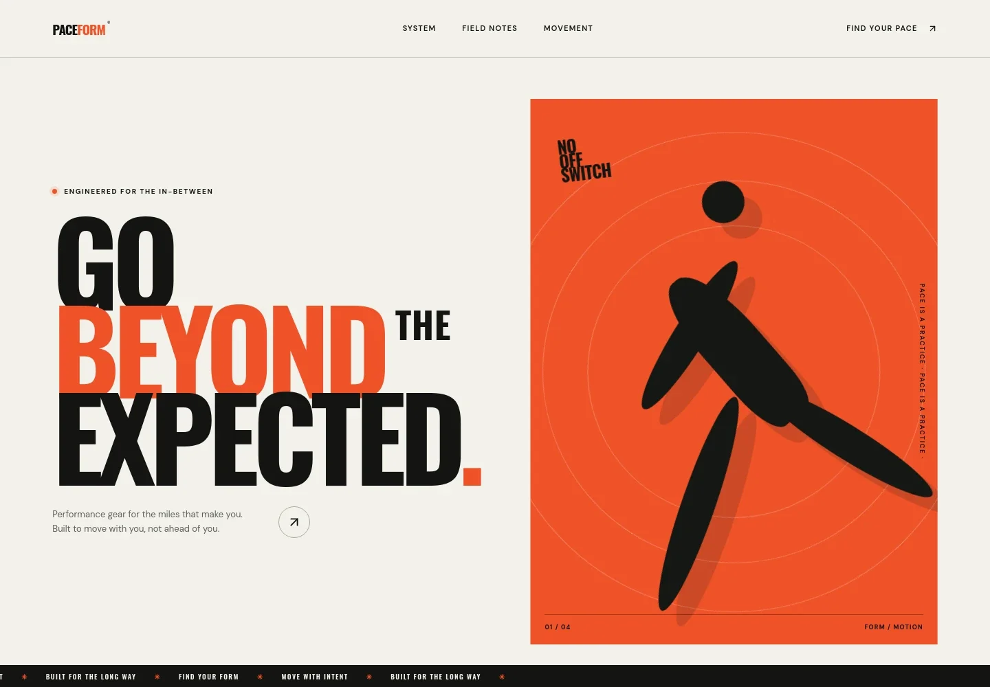 Sportswear Website Template