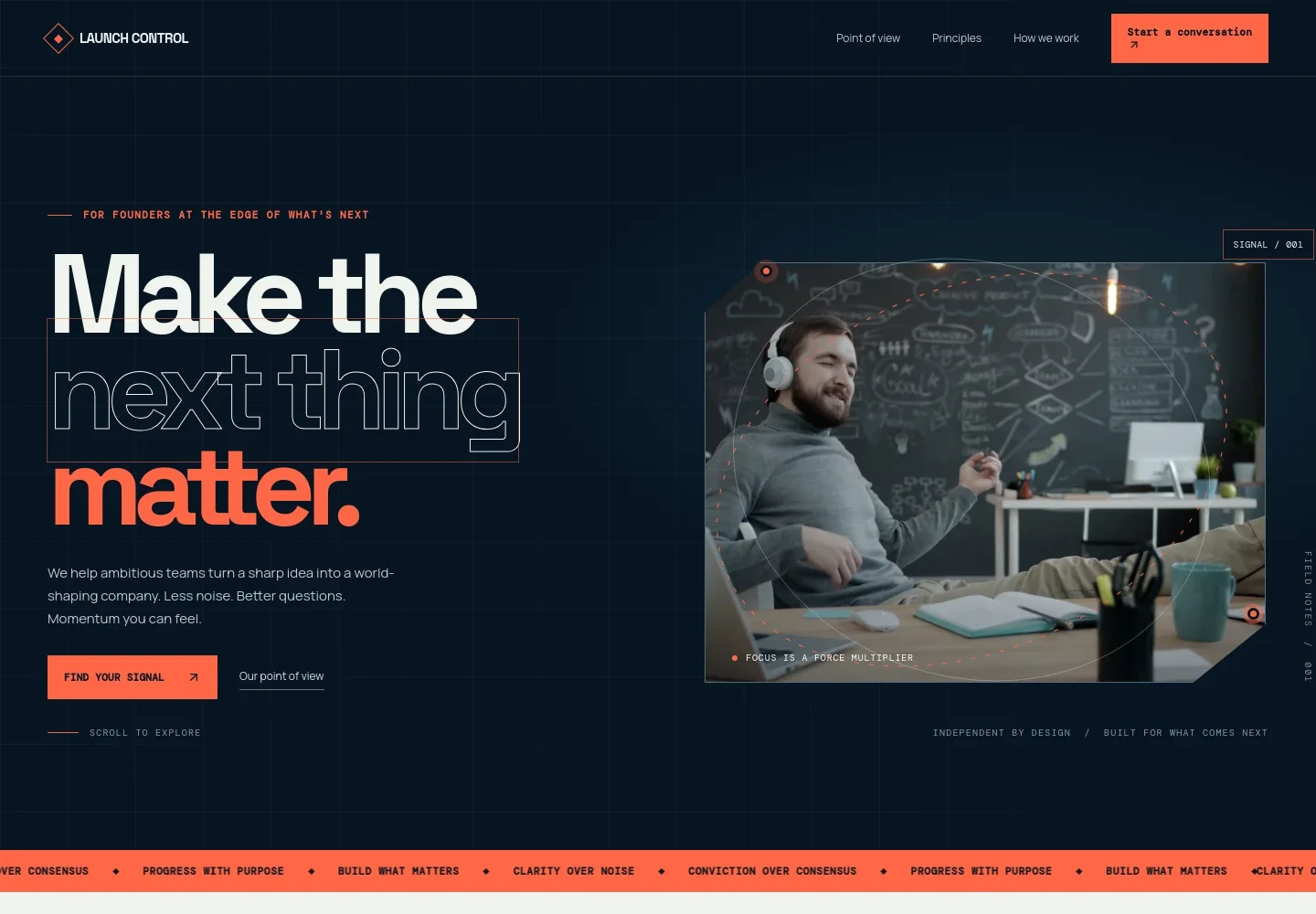 Startup Website Template