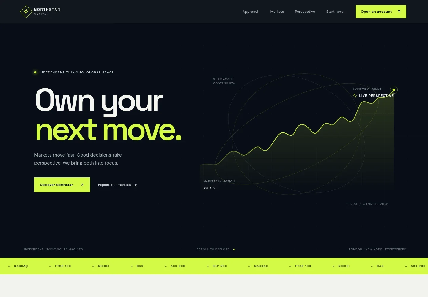 Stock Broker Website Template