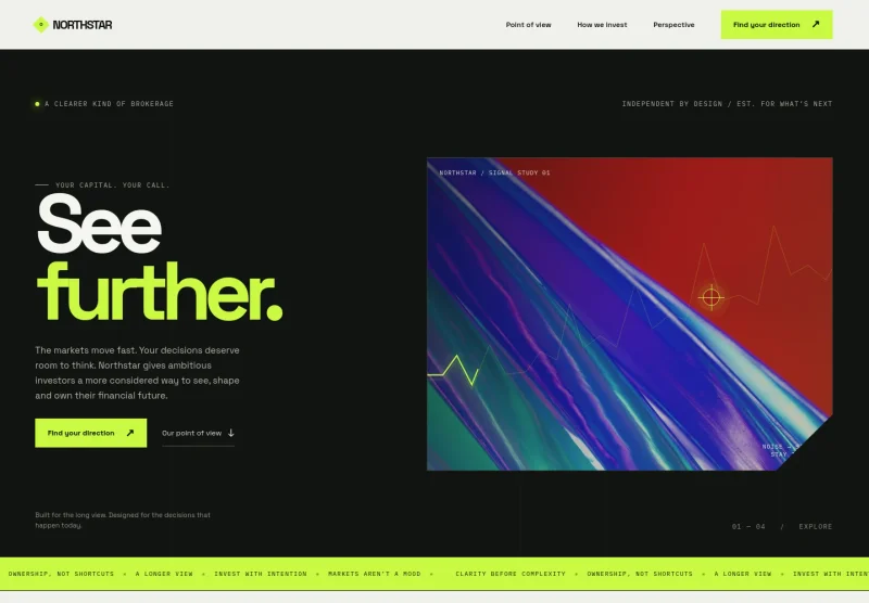 Stock Brokerage Website Template