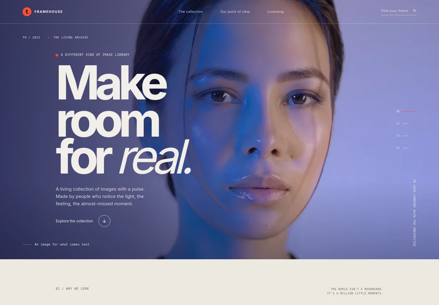 Stock Photography Website Template
