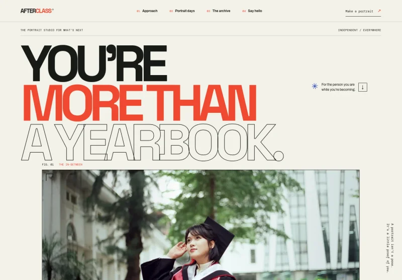 Student Photography Website Template