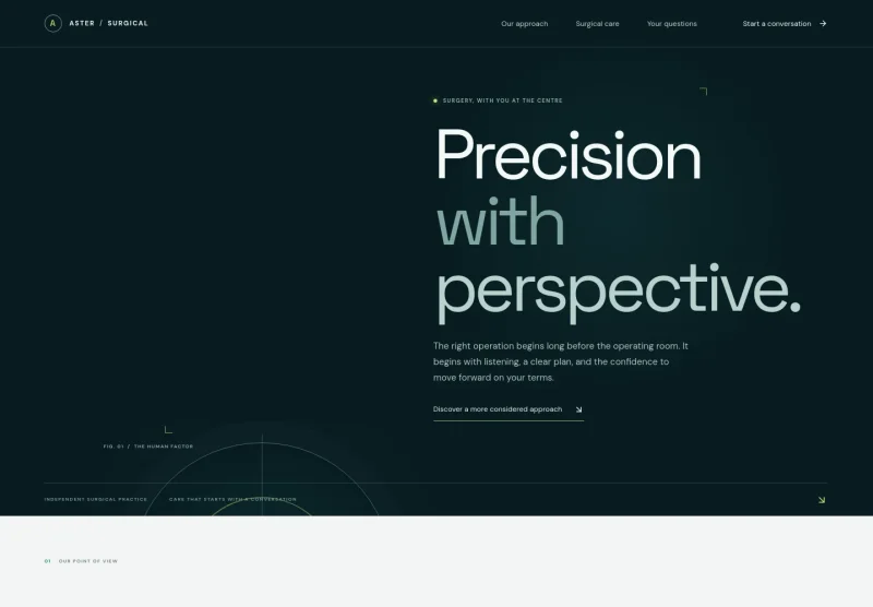 Surgeon Website Template