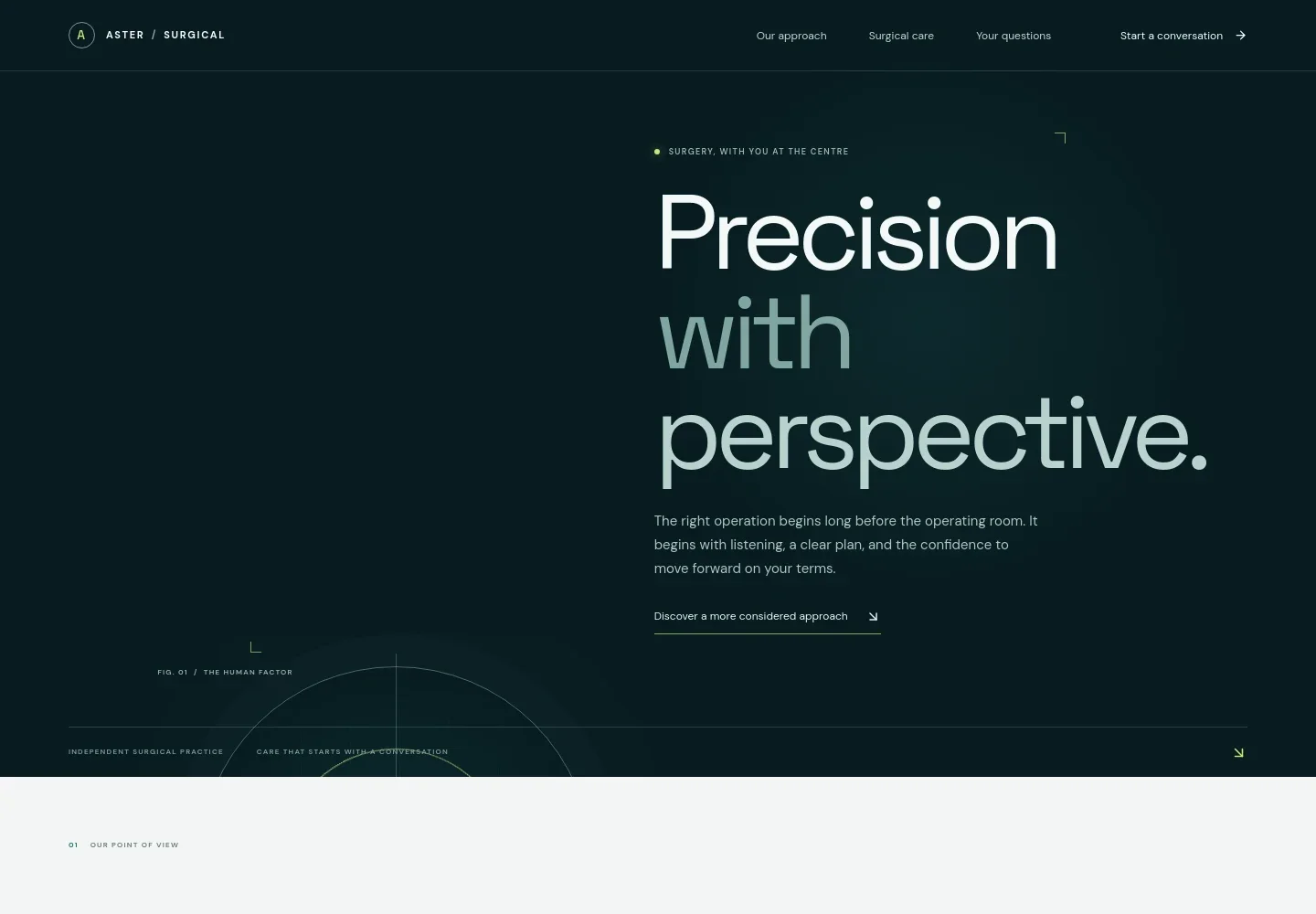 Surgeon Website Template