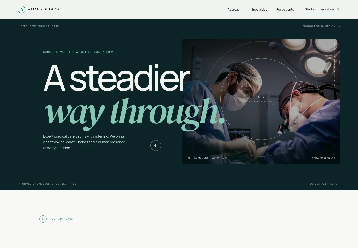 Surgery Website Template