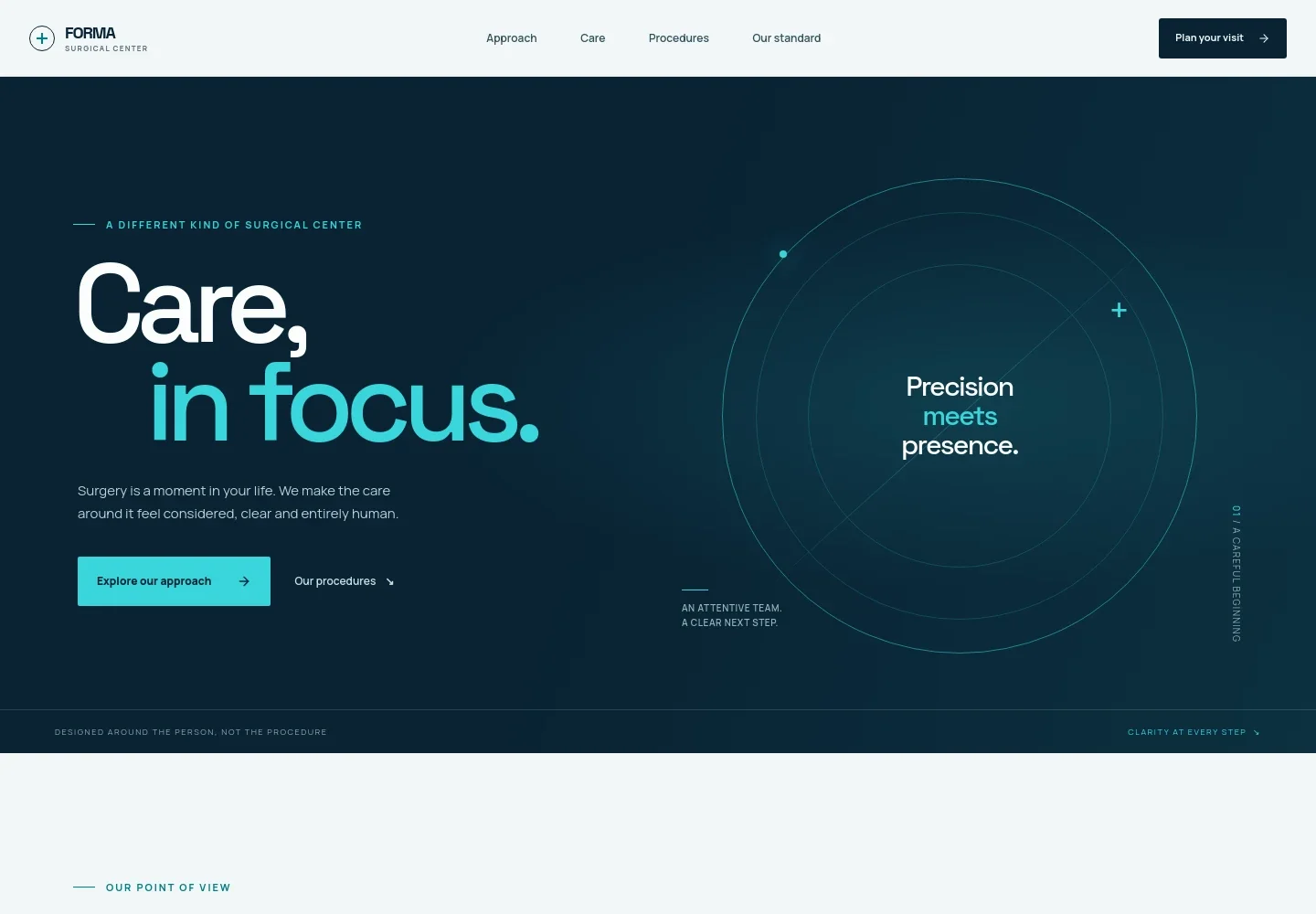 Surgical Center Website Template