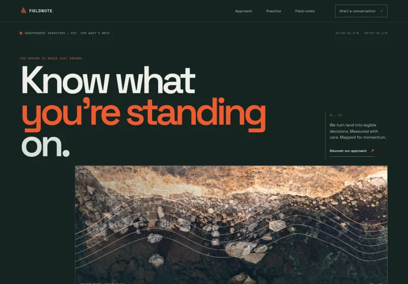 Surveyor Website Template