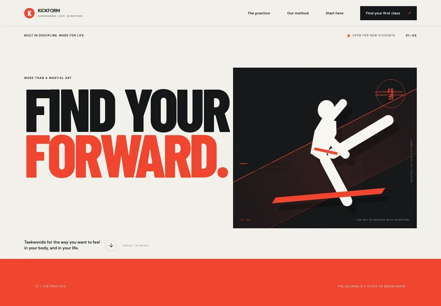 Taekwondo Website Template